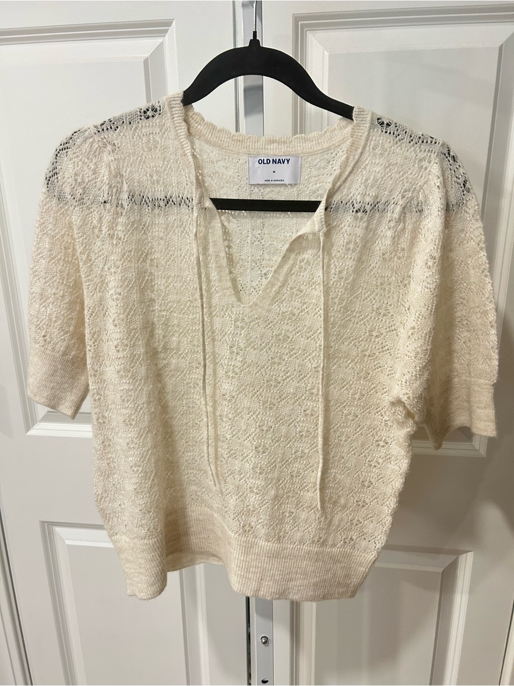 Old Navy Cream Knit